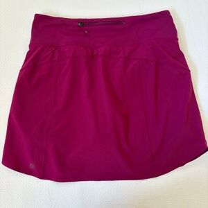Athleta Run With It Mini Skirt